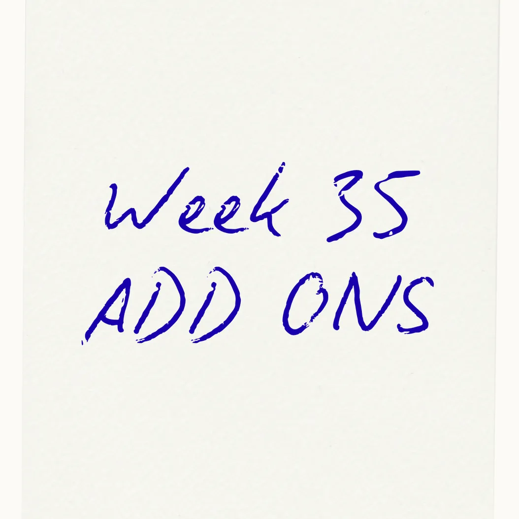 *august 25 - 31, new additions!